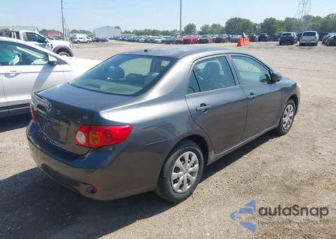 2009 Toyota Corolla Le из США, поврежденный, VIN JTDBL40E69J048340